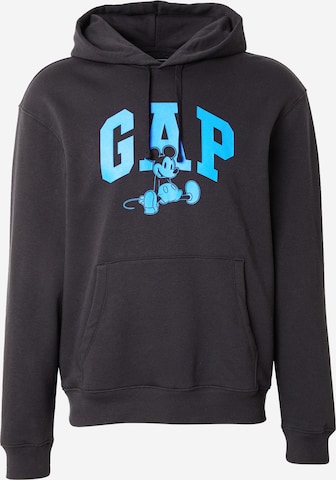 GAP Mikina 'DISNEY X GAP' - Čierna: predná strana