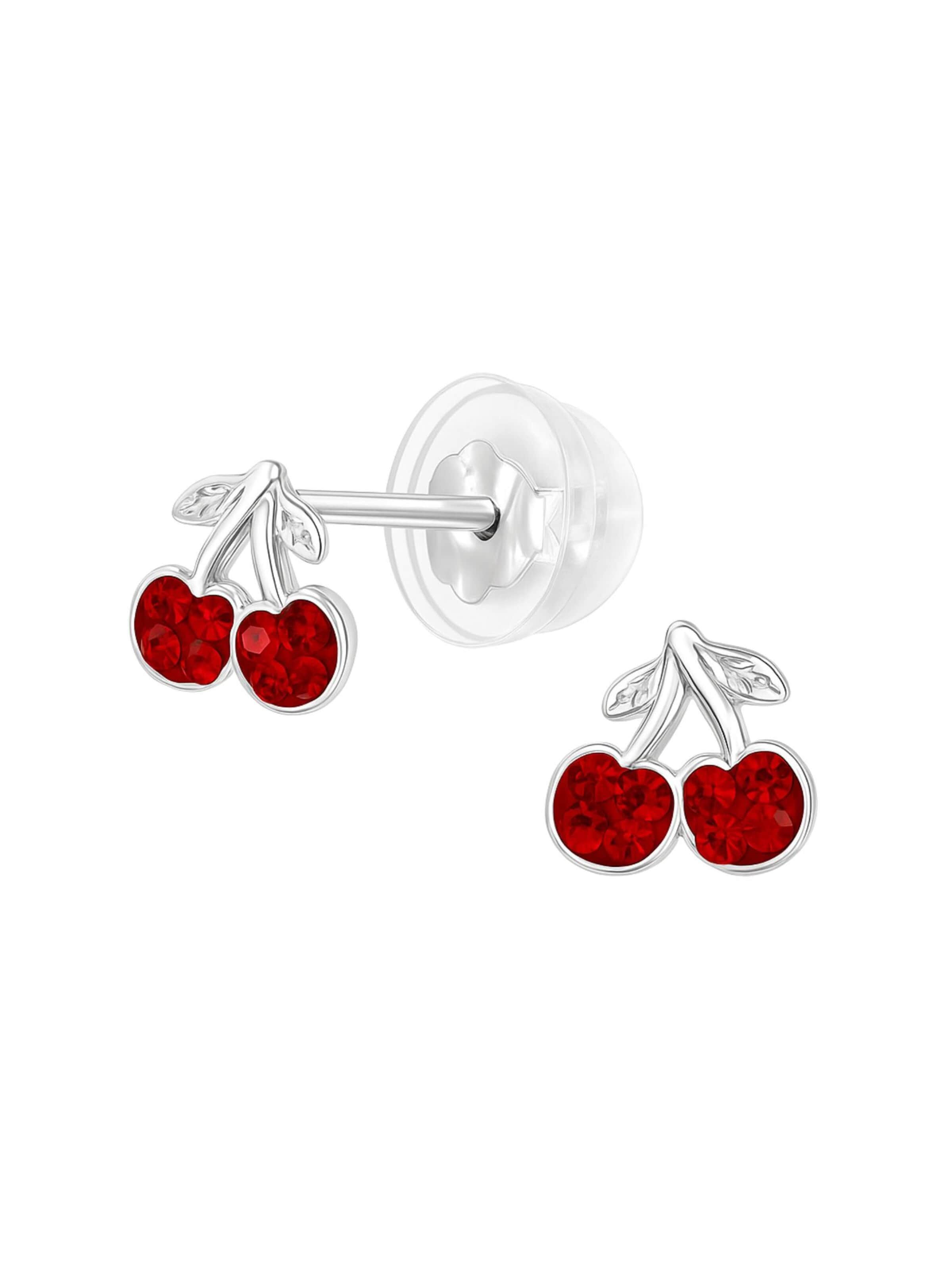 Maxte Earrings in Silver: front