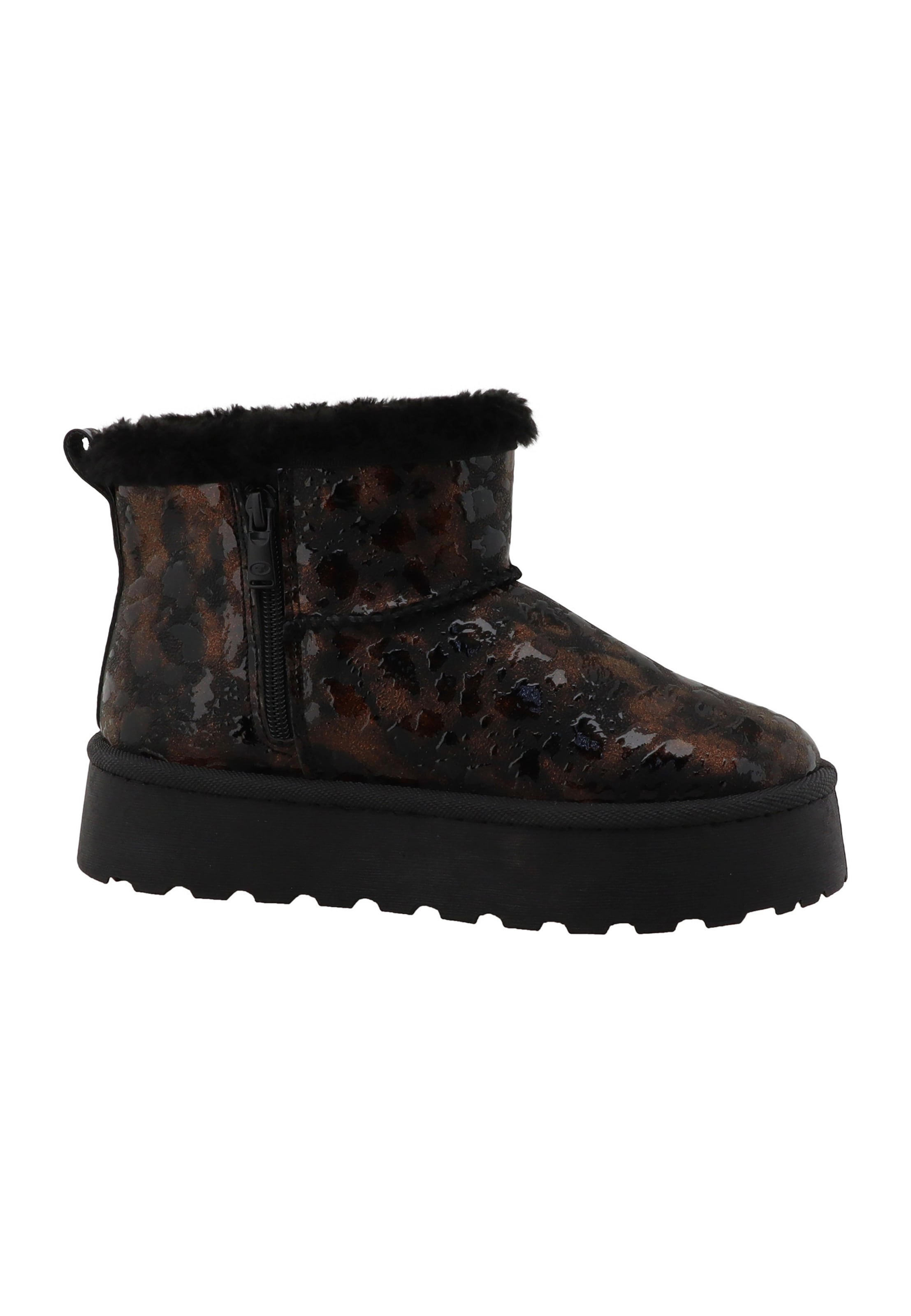 TOM TAILOR Stiefelette in Braun: Vorderseite