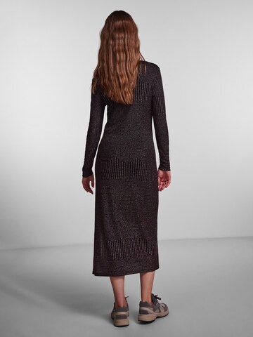 PIECES Knitted dress 'MARY' in Black