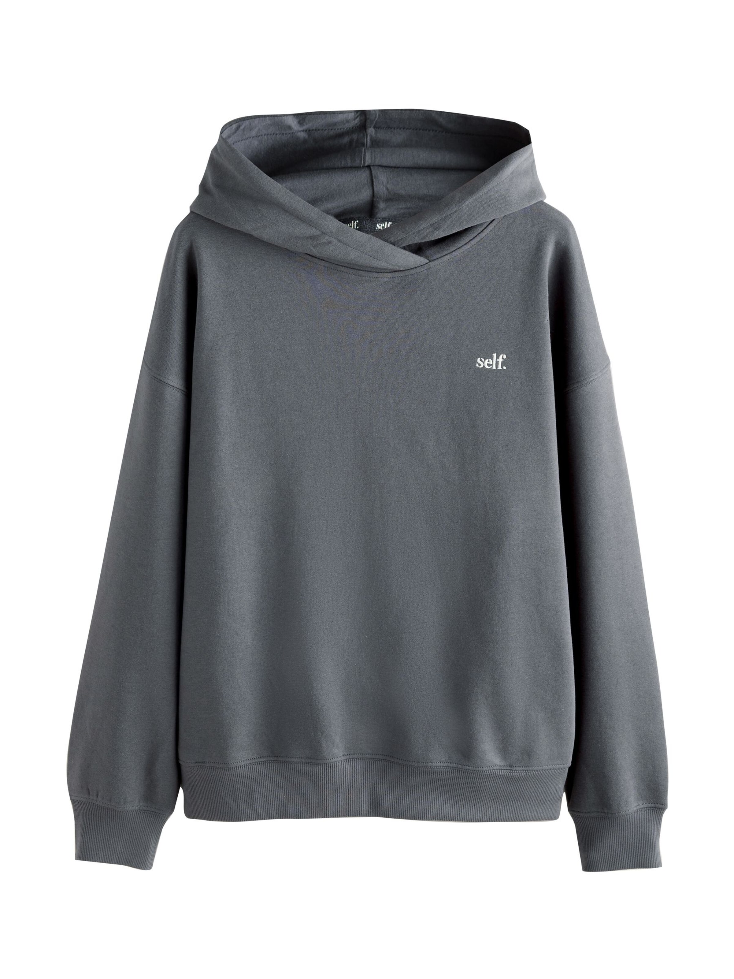 self. Sweatshirt in Grey: front