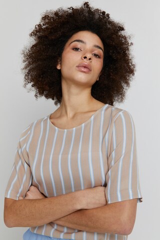 Chemisier 'MARRAKECH' ICHI en beige