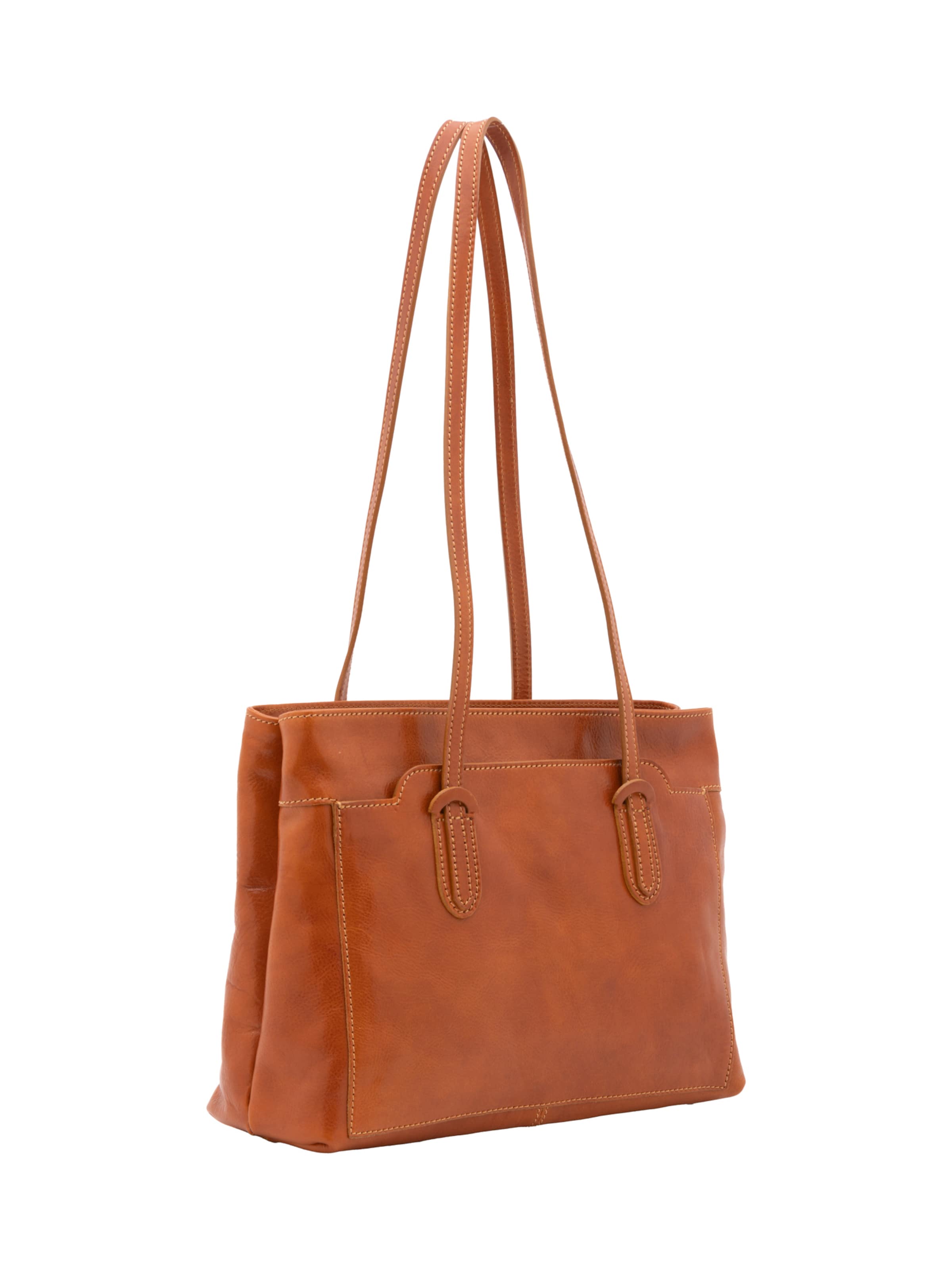 Viola Castellani Shoulder Bag in Brown: front