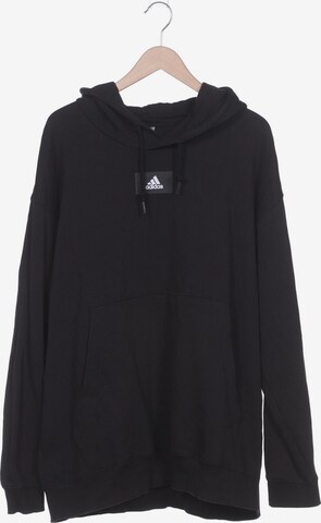 ADIDAS PERFORMANCE Kapuzenpullover XXL in Schwarz: predná strana