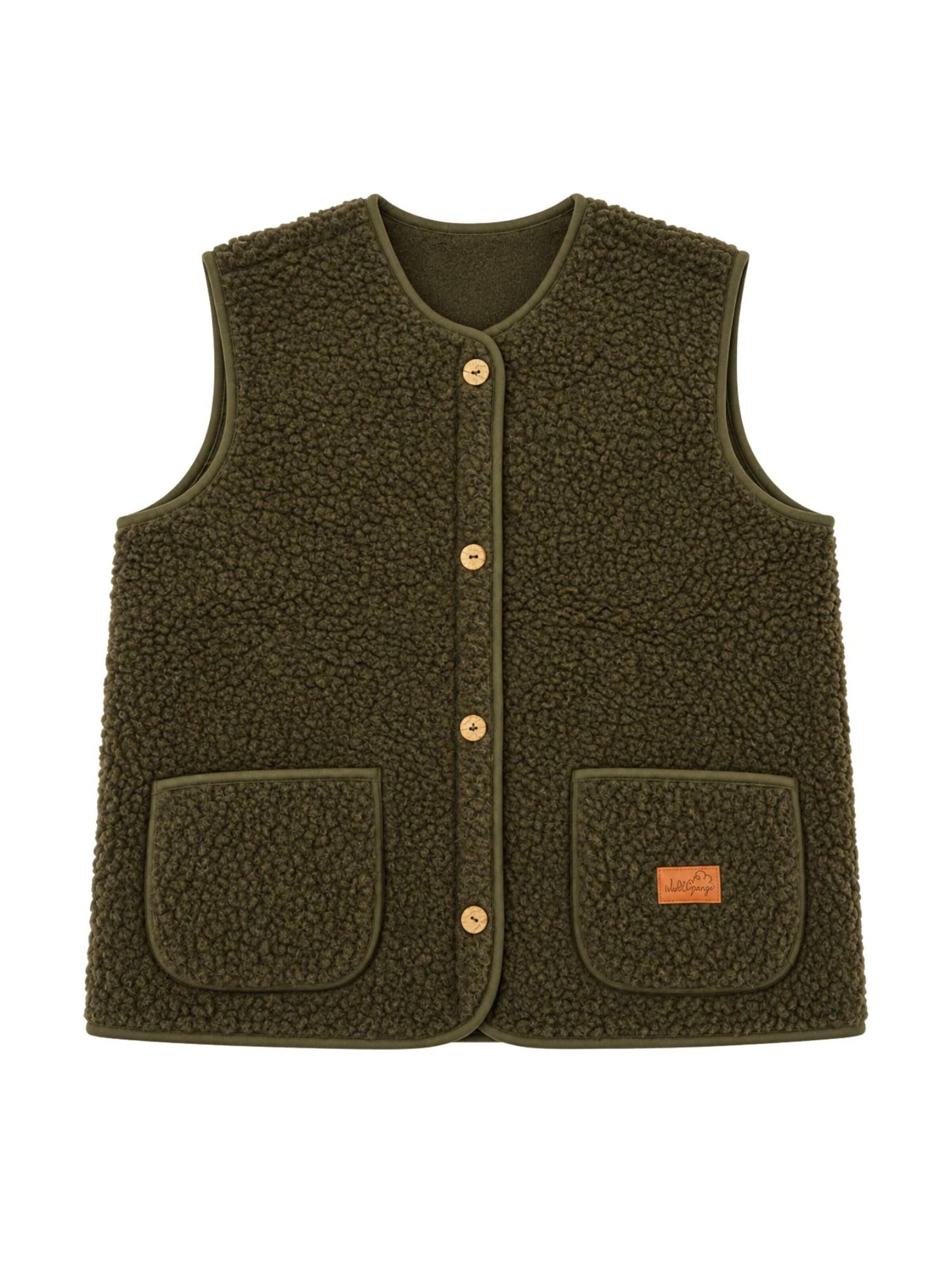 awoolco Vest 'Bellawe' in Green: front