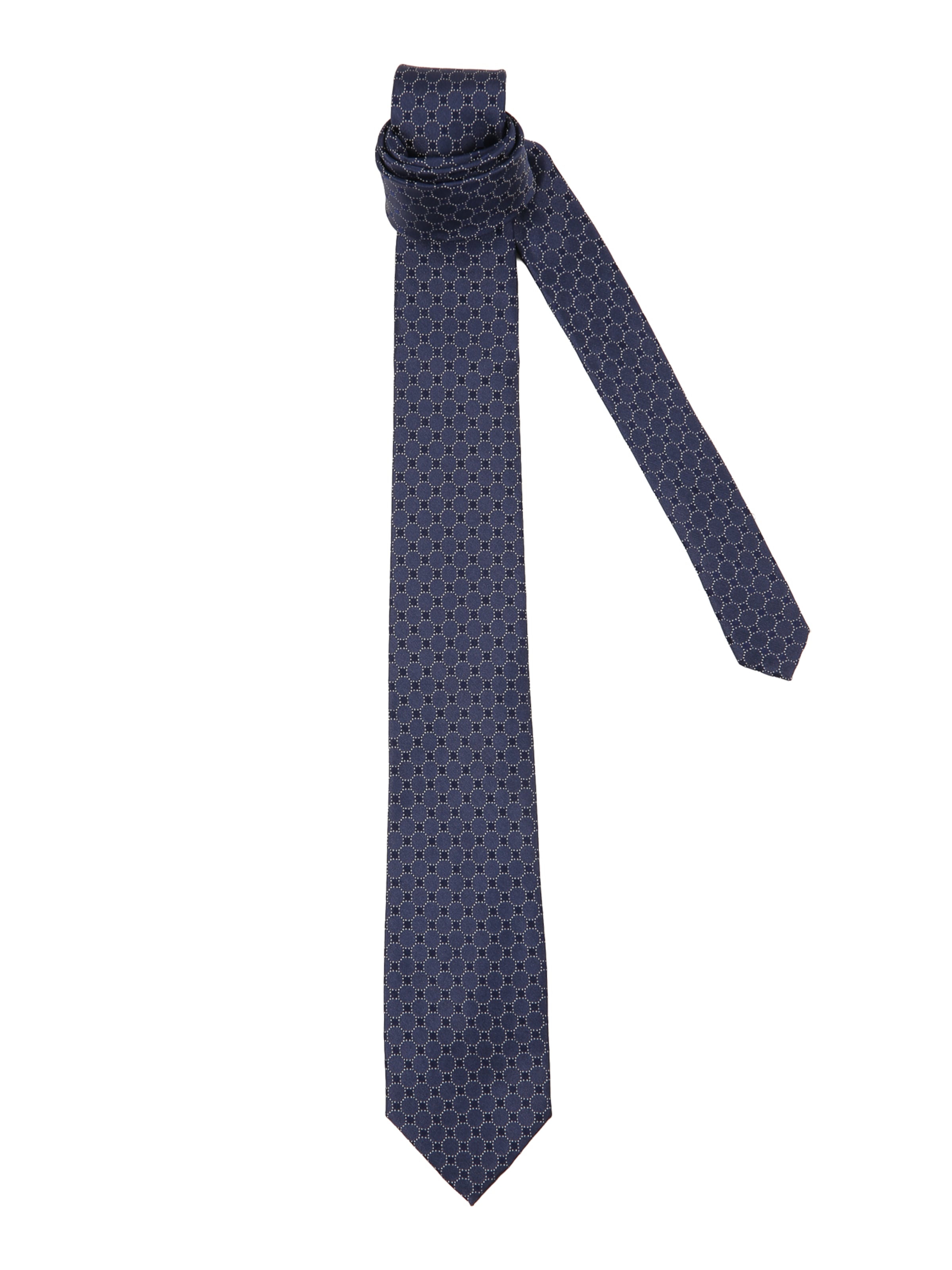 Michael Kors Krawatte in navy / enzian / weiß, Produktansicht