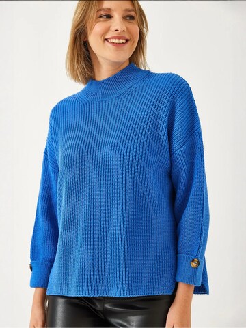 Pullover di Bianco Lucci in blu