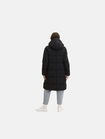 TOM TAILOR Winter coat in Black