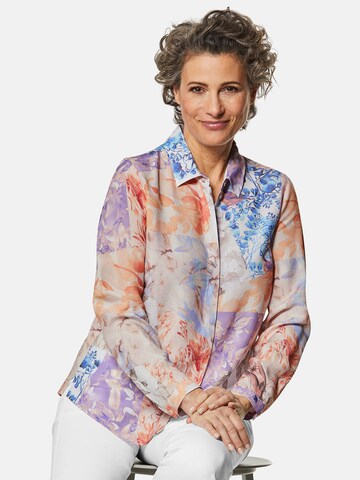 Goldner Blouse in Gemengde kleuren