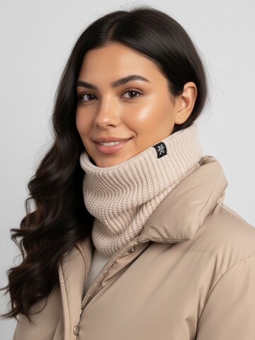 Manufaktur13 Tube Scarf 'Neckwarmer' in Beige