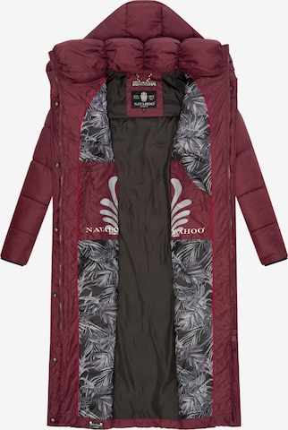 NAVAHOO Χειμερινό παλτό 'Waffelchen' σε κόκκινο