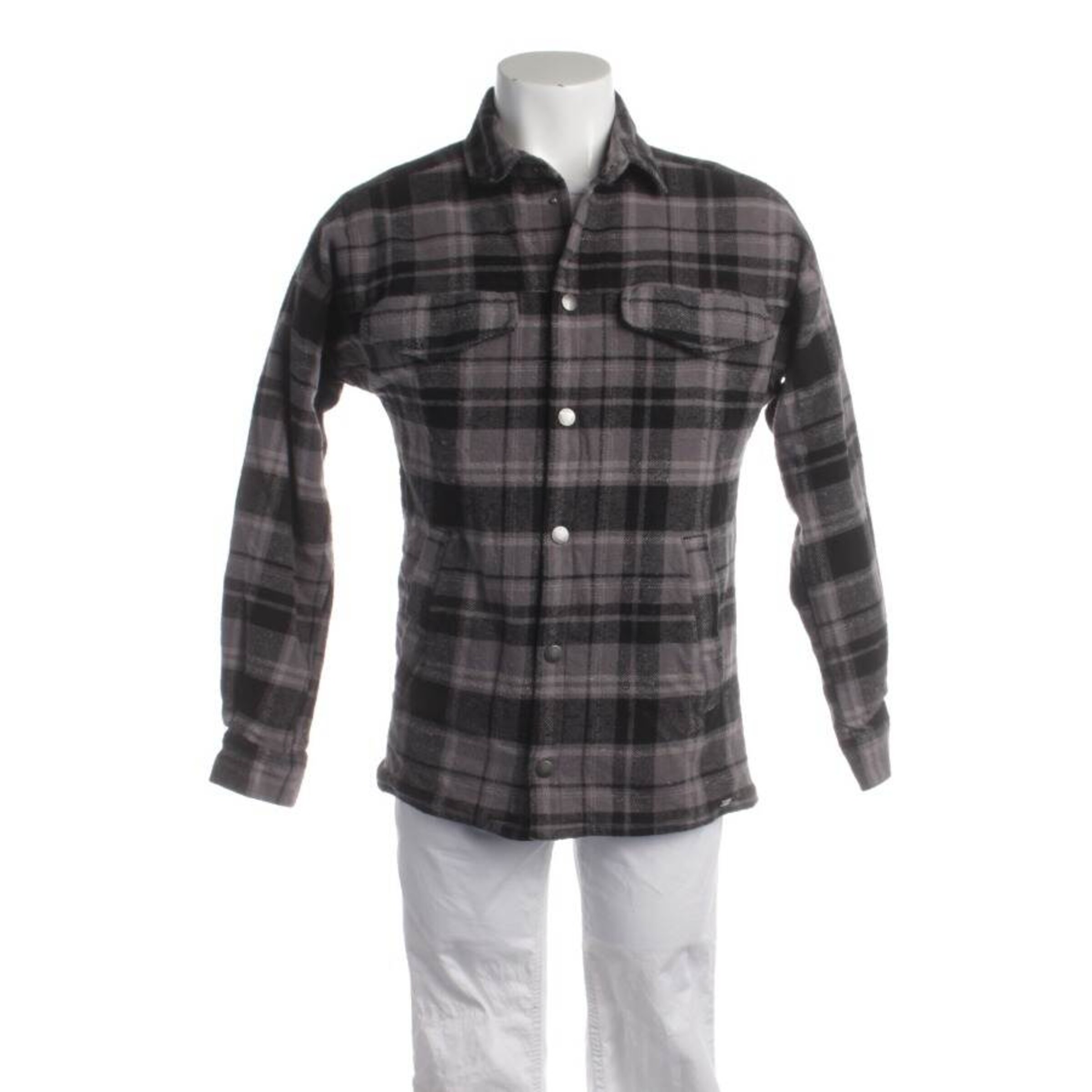 tigha Jacket & Coat in S in Grey: front