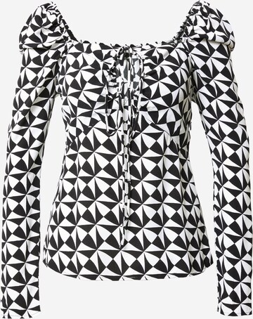 Dorothy Perkins Blouse in Zwart: voorkant