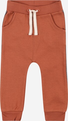 STACCATO Zwężany krój Spodnie w kolorze brązowy: przód