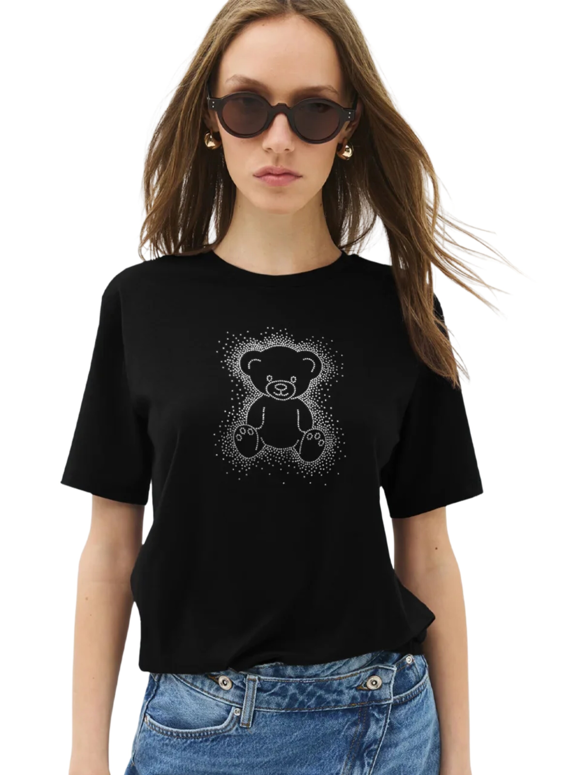 No Matter What Shirt in Black: front