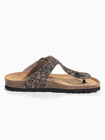 Bayton T-bar sandals 'Melia' in Bronze