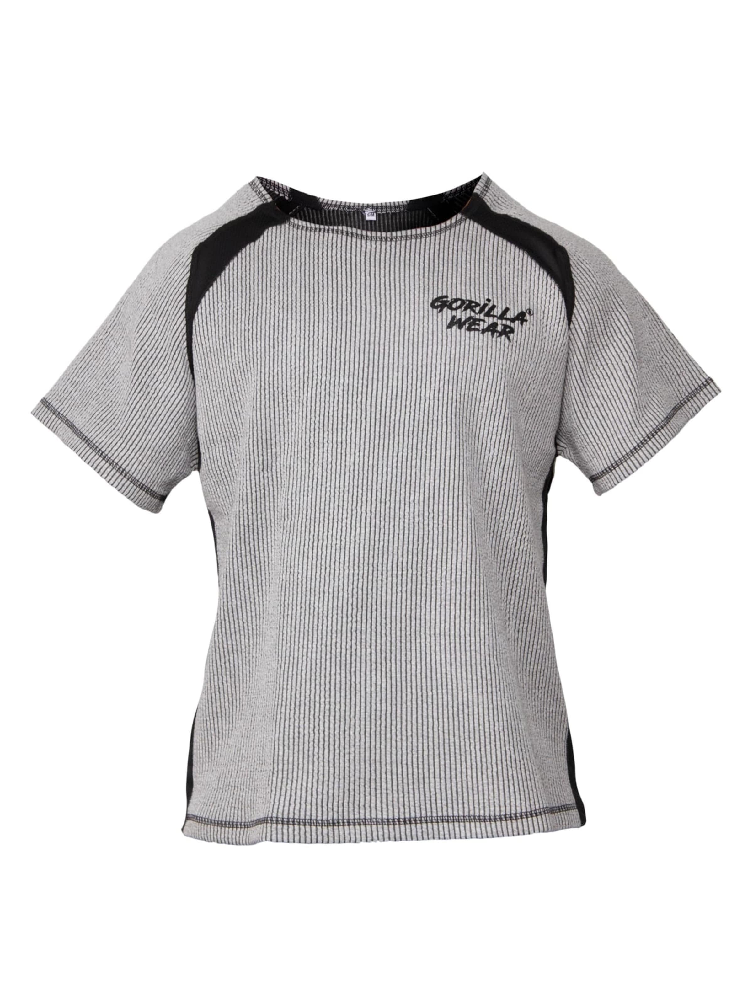 Maglia funzionale 'Augustine' di Gorilla Wear in grigio: frontale