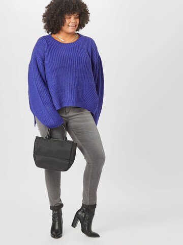 Pulover de la Urban Classics pe albastru