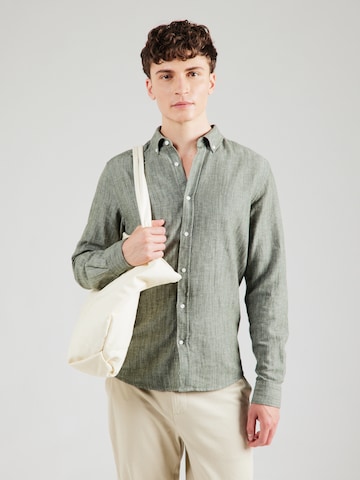 Only & Sons - Regular Fit Camisa 'ONSARLO' em verde: frente