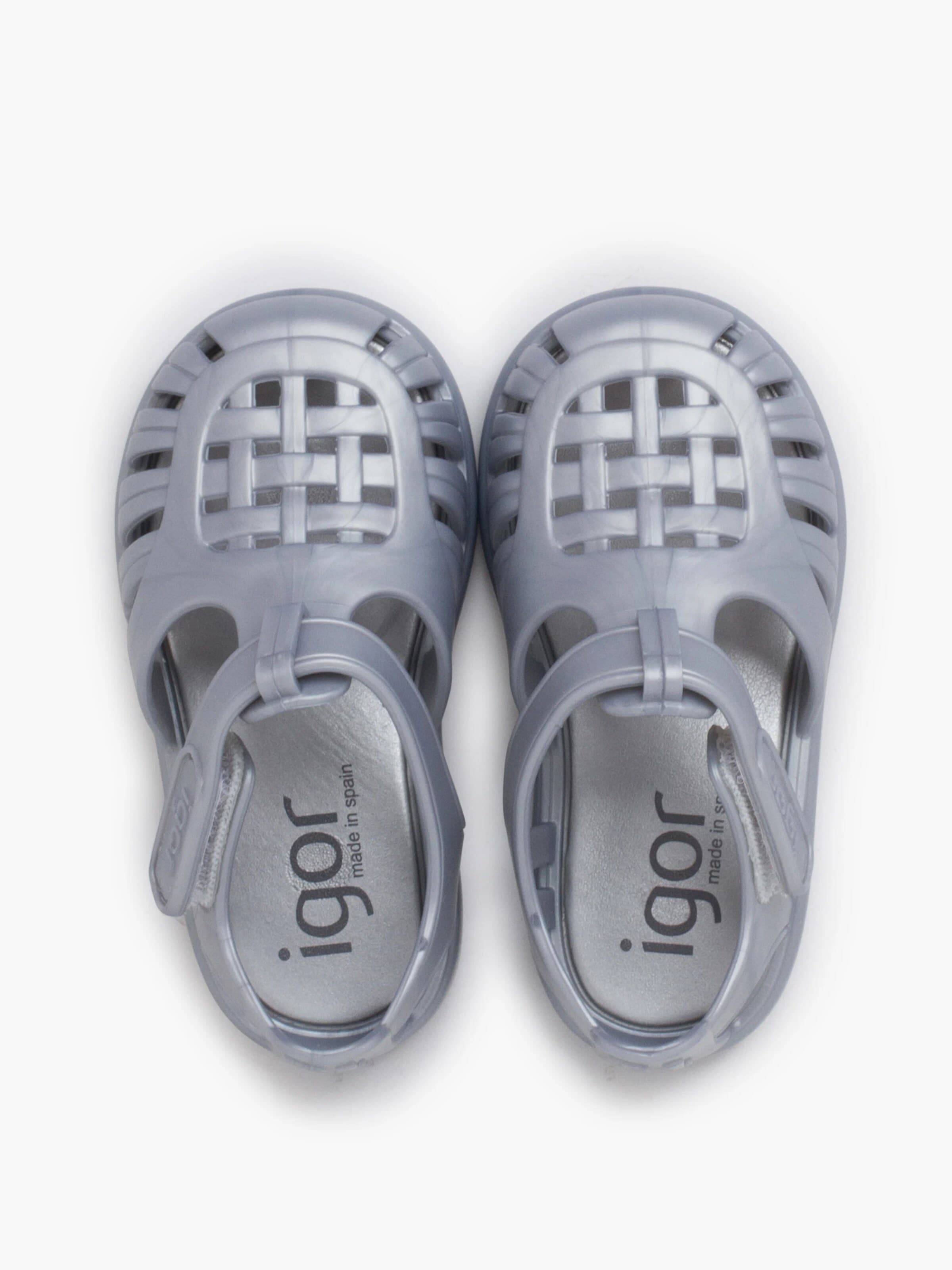 Claquettes / Tongs IGOR en argent