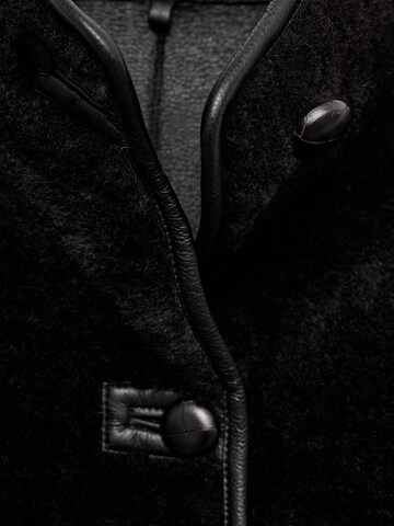 MANGO Between-season jacket 'Mozart' in Black