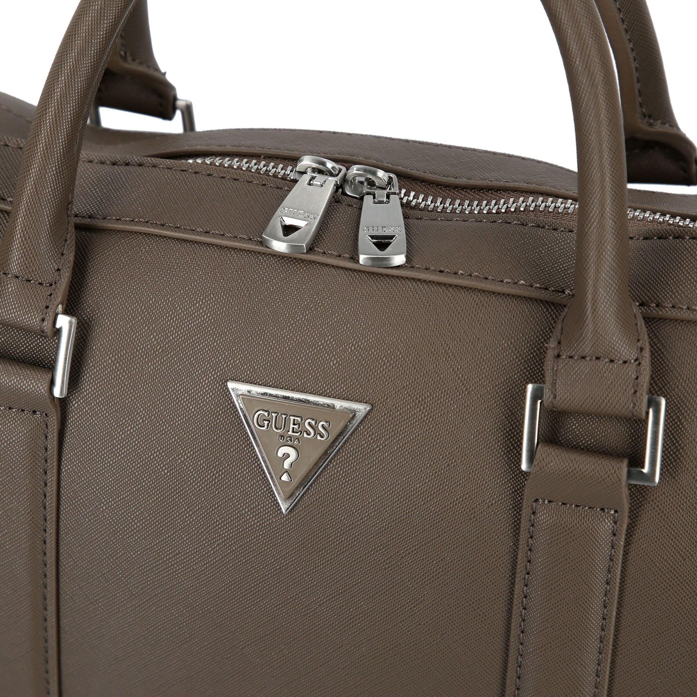 GUESS Document Bag 'Milano' in Brown