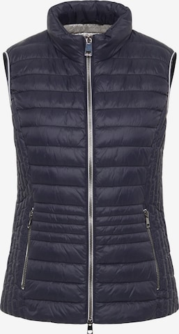 Barbara Lebek Vest in Blue: front