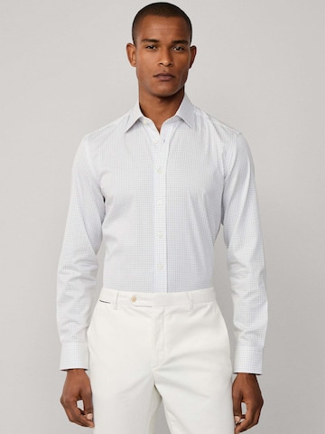 Hackett London Slim Fit Hemd in Weiß: Vorderseite