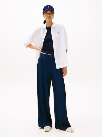 TOMMY HILFIGER Bluza 'ESS' | bela barva