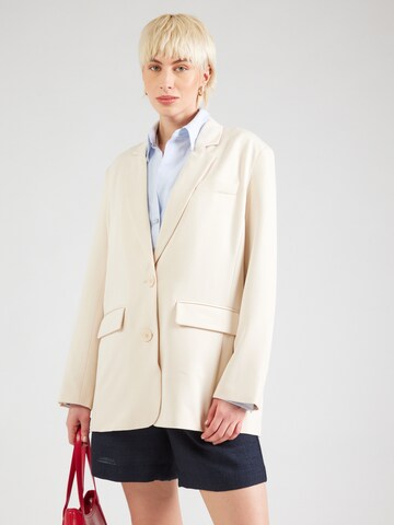 PIECES Blazer 'PCKAMIL' in Beige: front