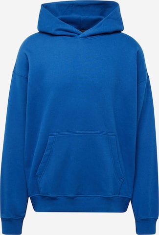 Sweat-shirt Abercrombie & Fitch en bleu : devant