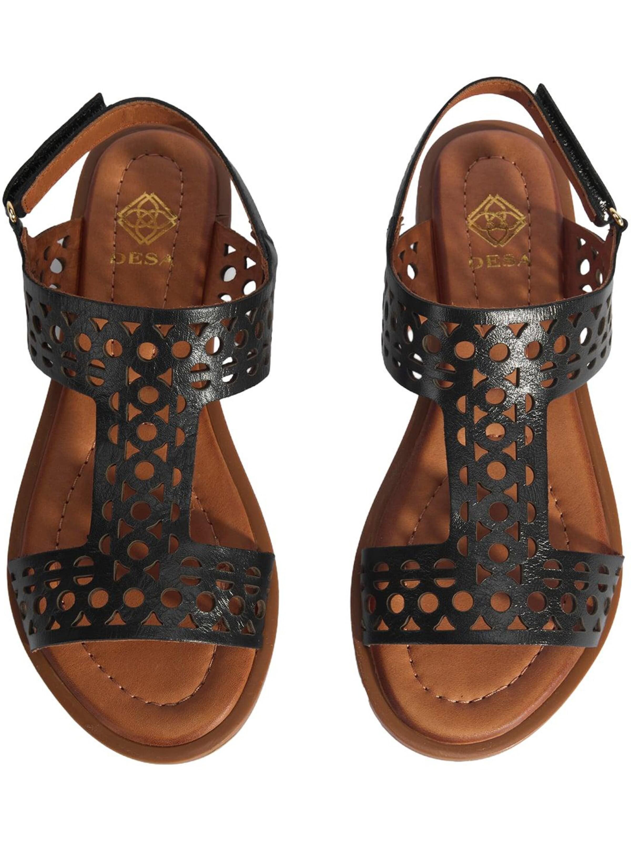 Desa Sandals 'Sandalen' in Black