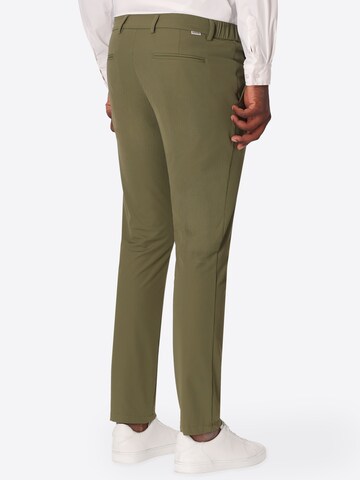 Distretto12 Regular Athletic Pants 'High-Perform12 Kos Leccio' in Green