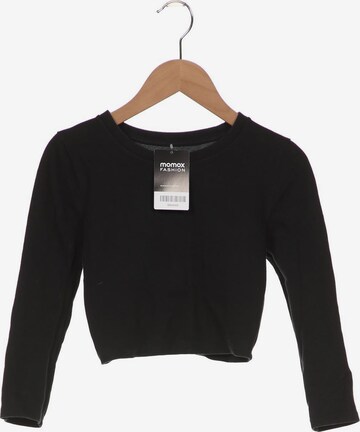 Abercrombie & Fitch Langarmshirt XS in Schwarz: predná strana