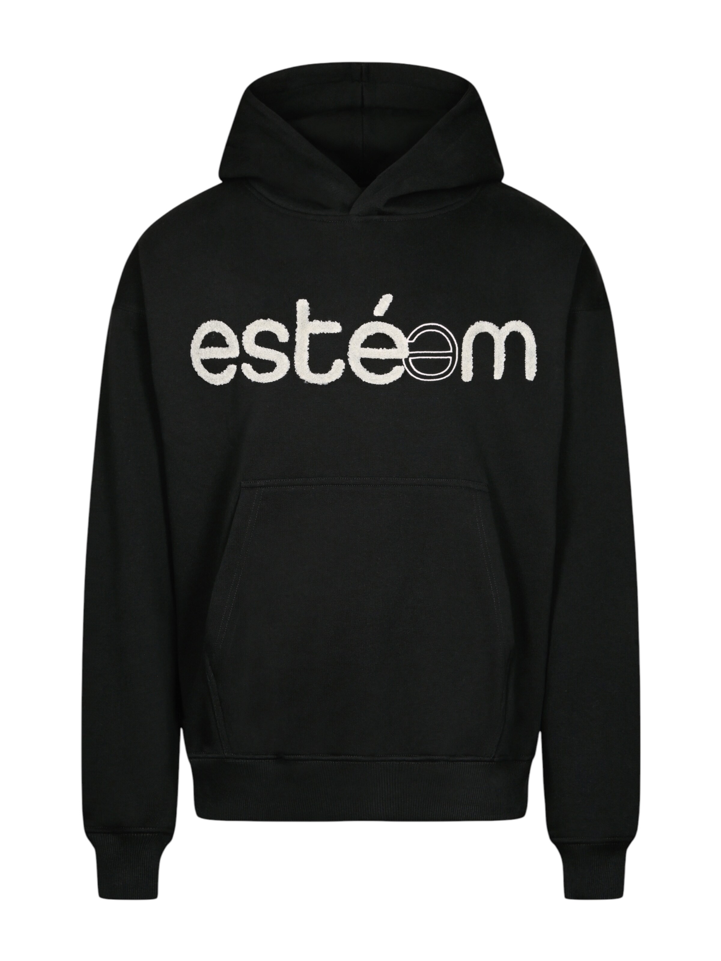 ESTEEM Sweatshirt in Zwart: voorkant