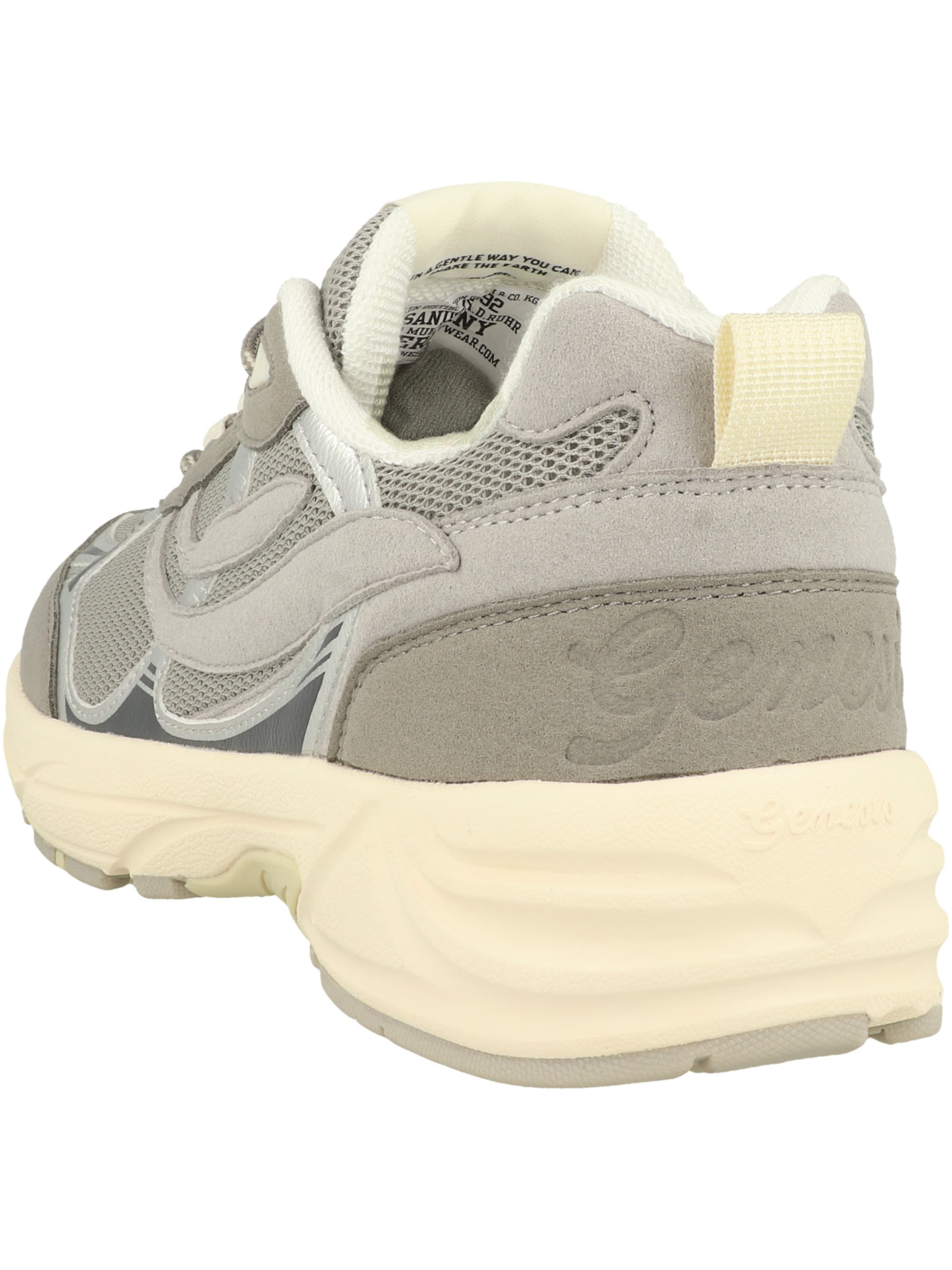Sneaker bassa di GENESIS in grigio: dietro