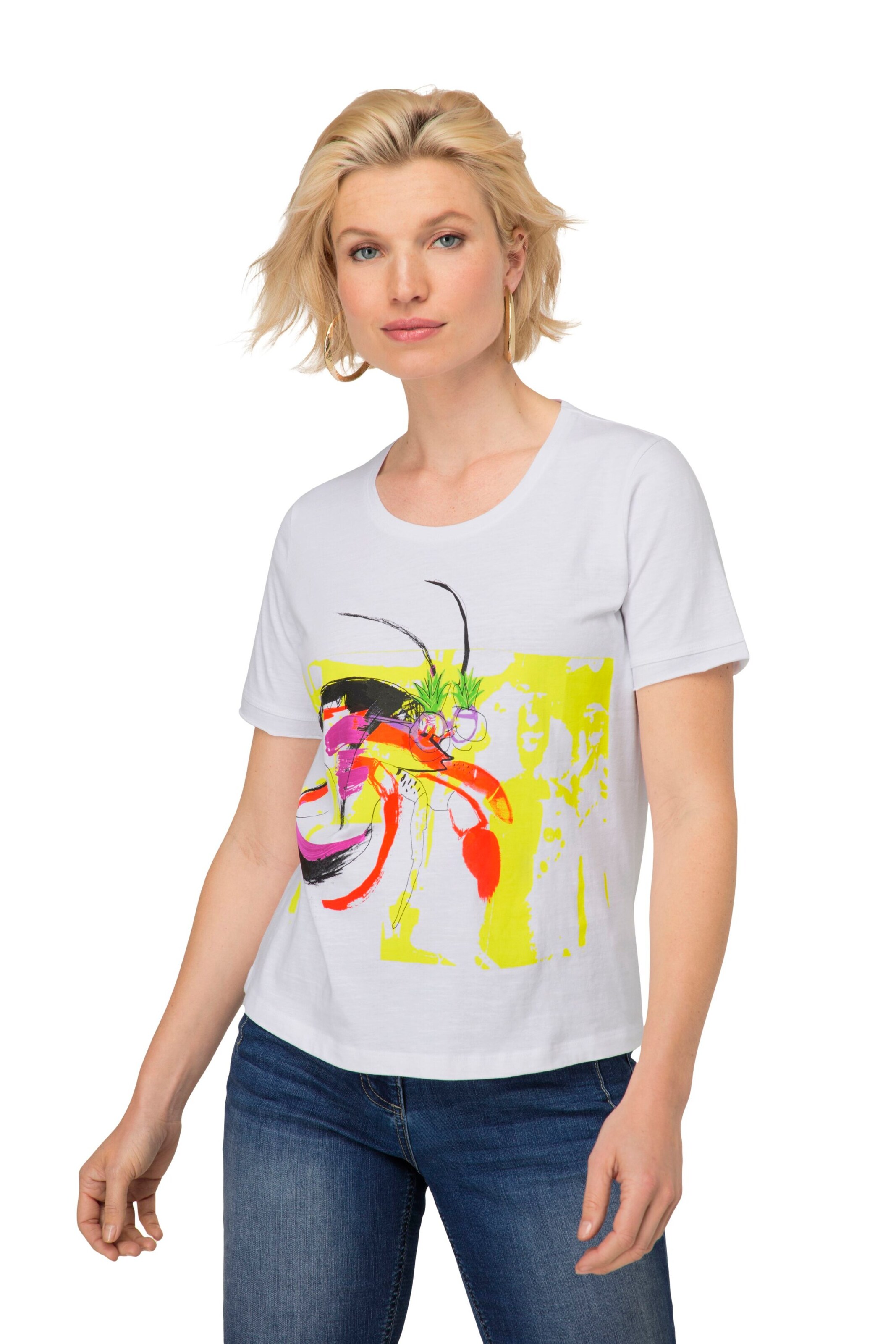 LAURASØN Shirt in Weiß: Vorderseite