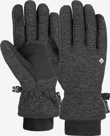 REUSCH Athletic Gloves 'Loraine' in Black: front