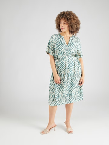 ONLY Carmakoma Dress in Green: front