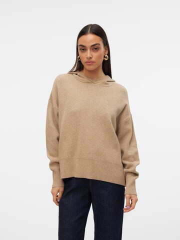 VERO MODA Pullover 'GOLD' i beige: forside