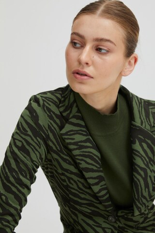 ICHI Blazers 'Kate Zerbon' in Groen