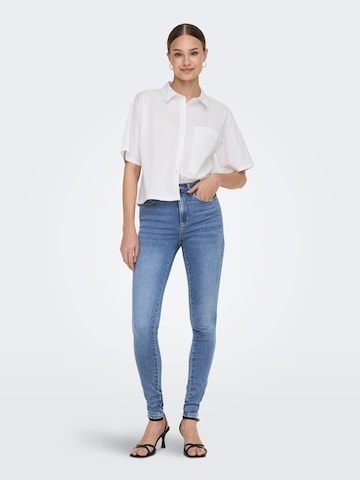 ONLY Skinny Jeans 'ROYAL' in Blauw