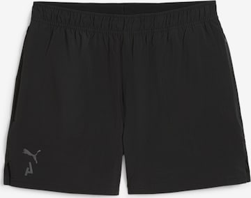Regular Pantalon de sport 'Seasons' PUMA en noir : devant