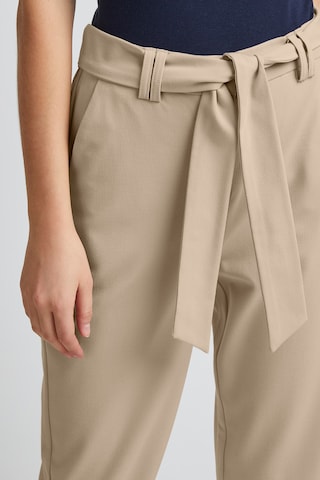 b.young Tapered Broek 'BYDANTA' in Beige