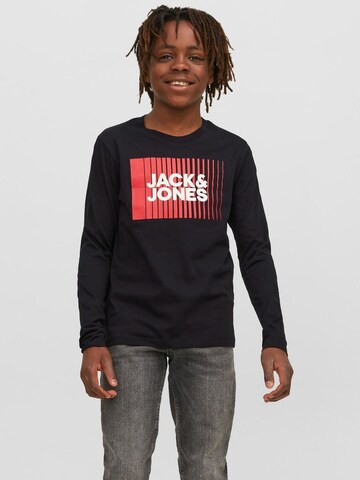 Jack & Jones Junior Shirts i sort: forside
