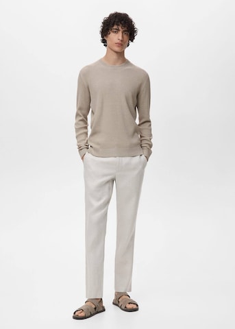 MANGO MAN Pullover 'Antigua' in Beige