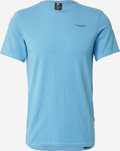 Marškinėliai iš G-STAR, spalva – mėlyna / azuro spalva, Prekių apžvalga