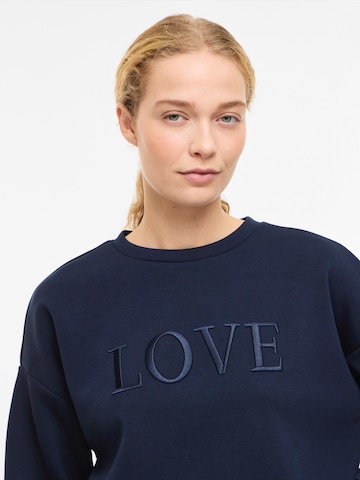 VILA - Sudadera 'VIReflect Love' en azul