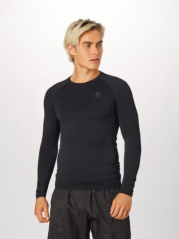 ODLO Base layer σε μαύρο: μπροστά