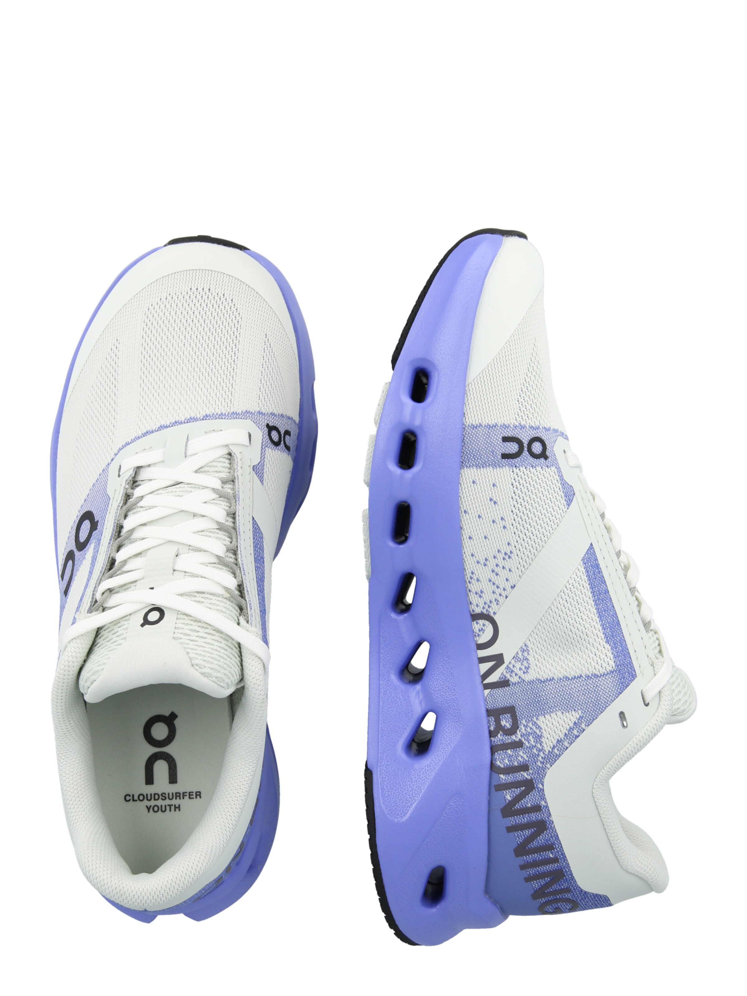 Pantofi sport 'Cloudsurfer Youth' de la On pe alb